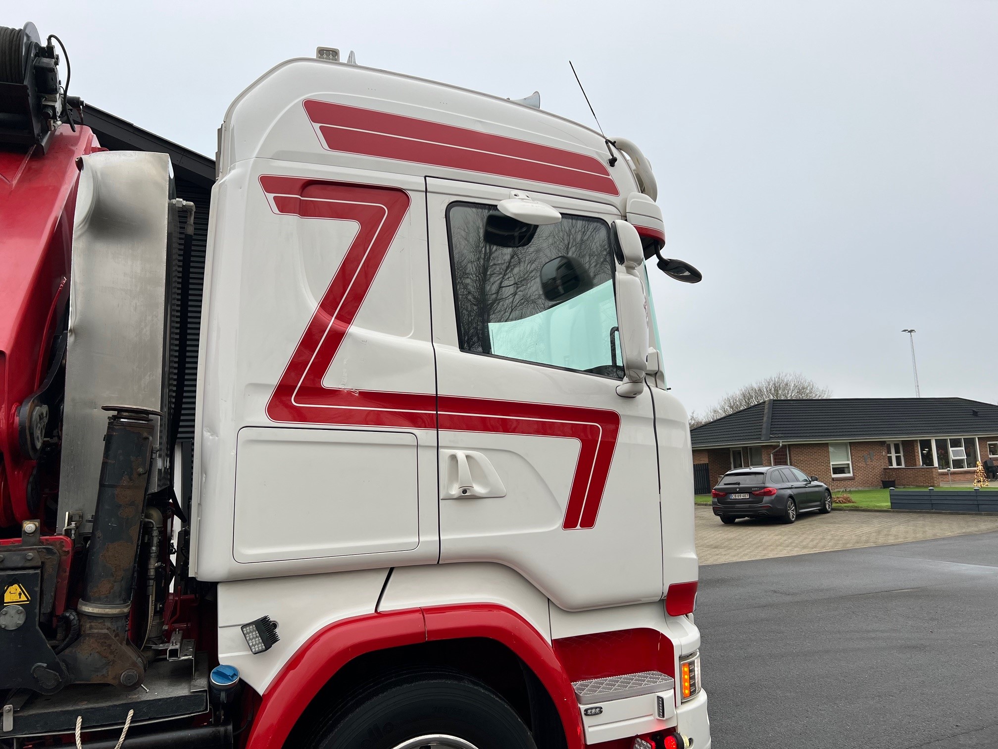 Scania R580 8X2*6 HMF 6020 OK6 + Jib