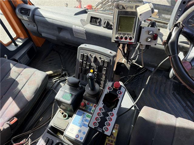 Unimog U500 4x4 / Dücker Tip / Sug / Slagleklipper