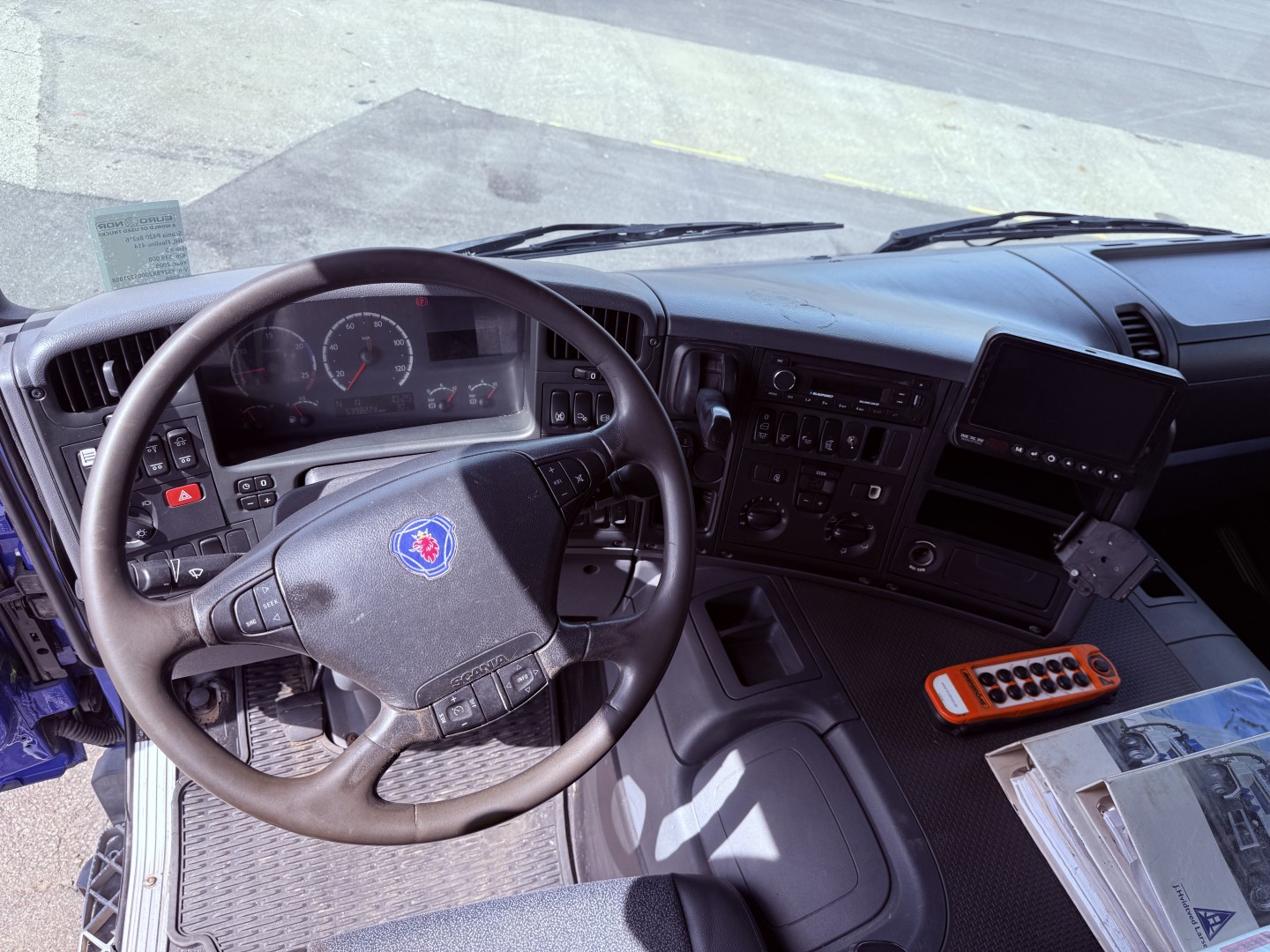 Scania P420 8x2*6 Hvidtved Larsen Flexline 414 Euro 5