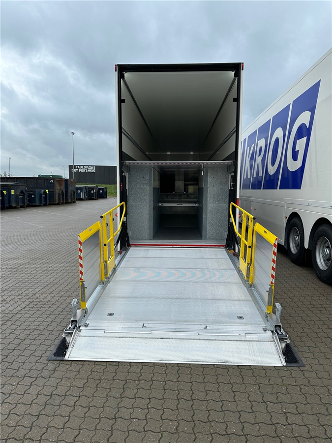 Burgers 54 Pallers City Dobbeltdækker Trailer - Korttidsleje Tilbydes,