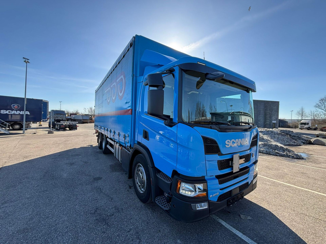 Scania P 410 B6x2*4LB Lad, Lift og træk
