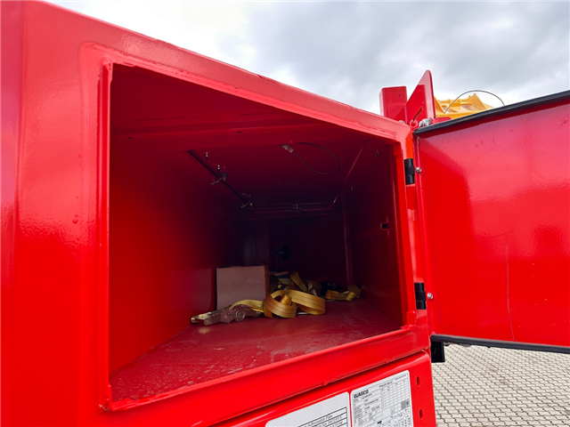 Kässbohrer SLH-3, Udtrækkelig, Tvangsstyrring Maskintrailer