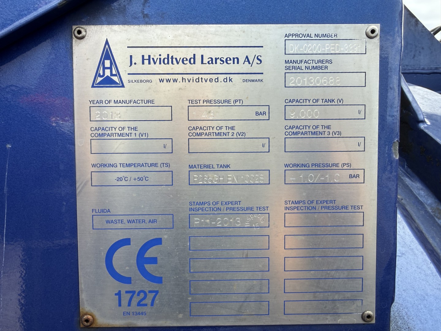 Mercedes Econic 2633 6x2*4 Hvidtved Larsen SLP309 Euro 5
