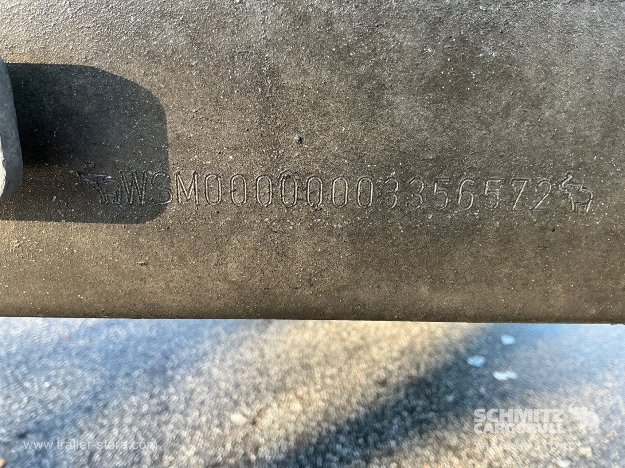 Schmitz Semi Curtainsider Standard , Foldedør højre